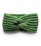 Apple Green Wool Brioche headband  - Image 3