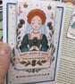 Mary Queen of Scots Magnetic Bookmark - Scottish History Gift - Hand made