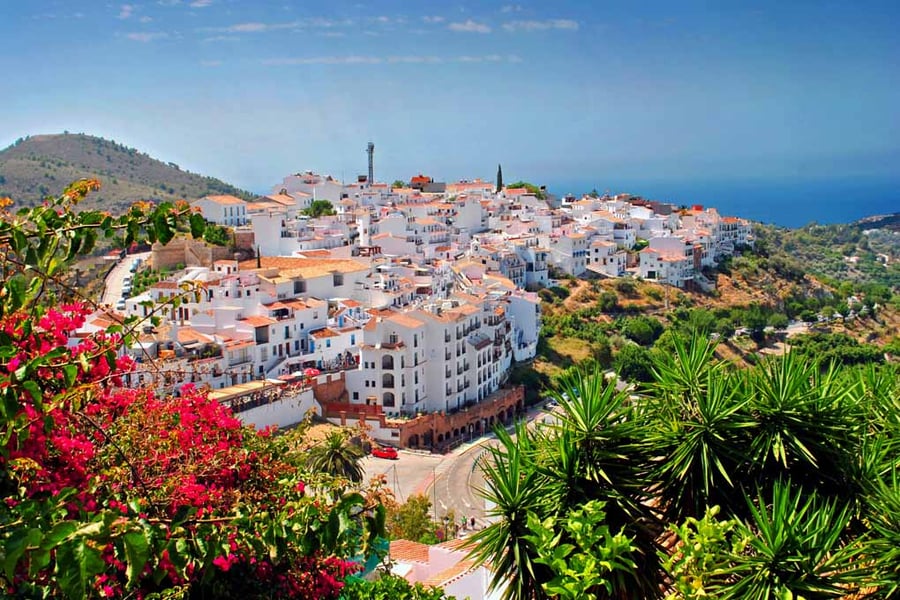 Frigiliana Andalusia Costa Del Sol Spain Photograph Print