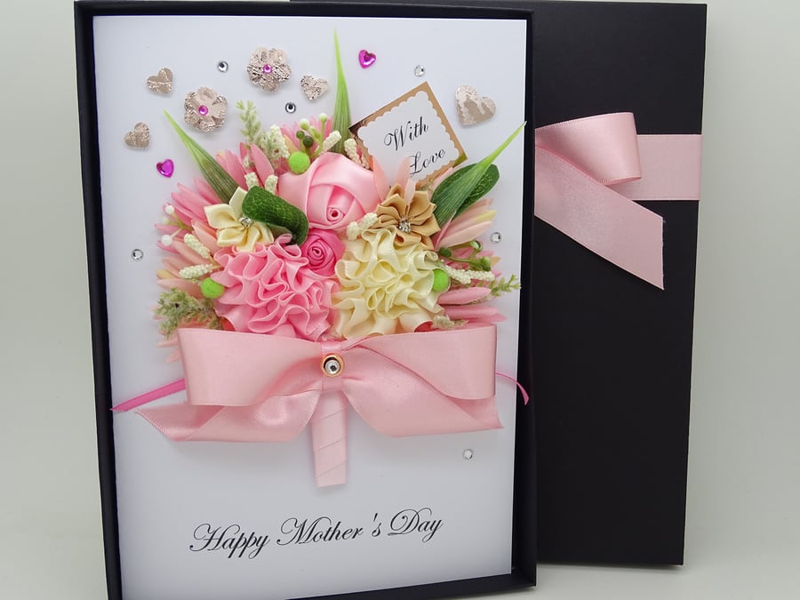 Birthday Card HANDMADE Personalised Retirement Mothers Day GIFT BOX T720