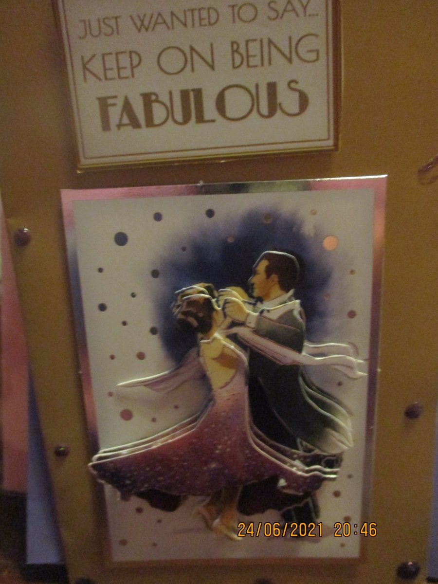 Just Wanted to say...Keep on Being Fabulous Card