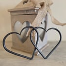 Forged Love Hearts Birthday Anniversary Wedding Christmas Gift