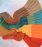 Baby's Multi Coloured Basket Weave Blanket, Nursery Blanket, Coming Home Blanket - Image 2