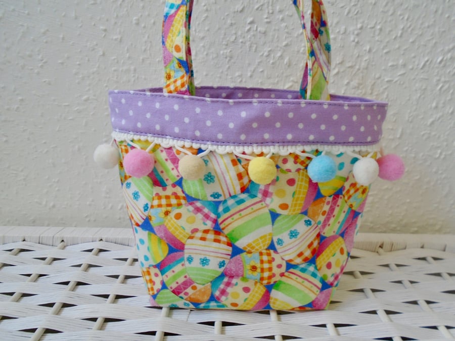 Kids Cotton  Easter Basket 