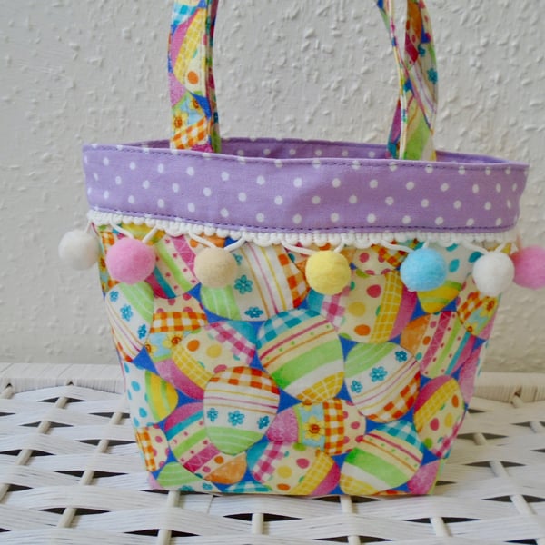 Kids Cotton  Easter Basket 