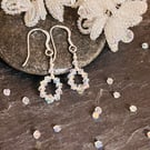Sterling Silver & Preciosa Crystal Earrings