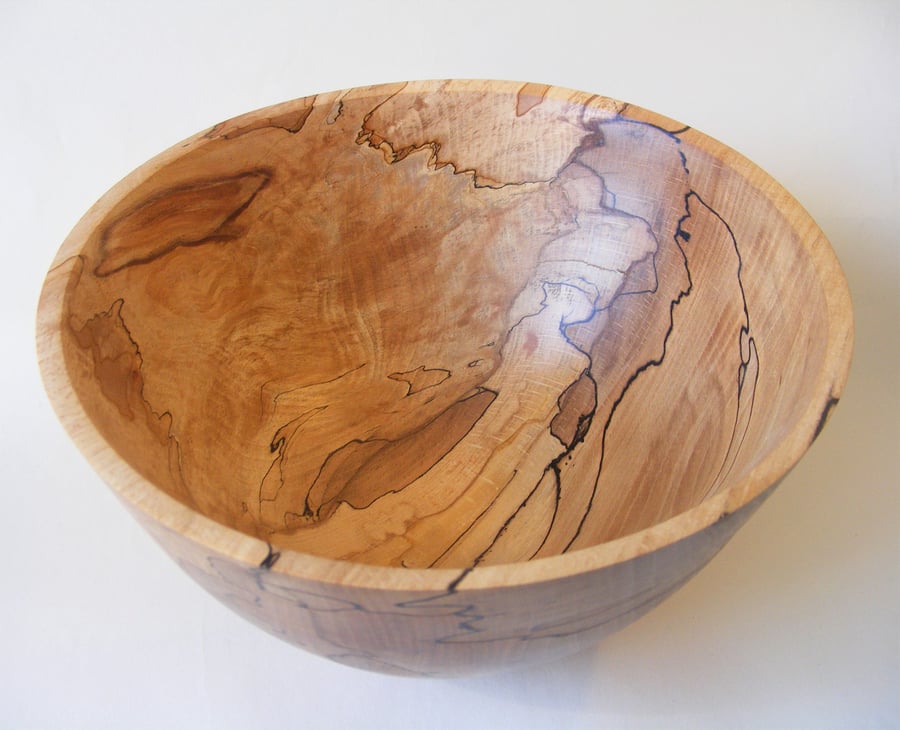 Large Spalted beech bowl