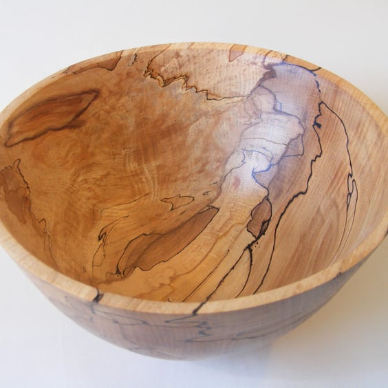 Large Spalted beech bowl