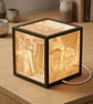 Customisable 5-Photo Lithophane Lamp – Personalised Light Box Memory Gift - Image 1