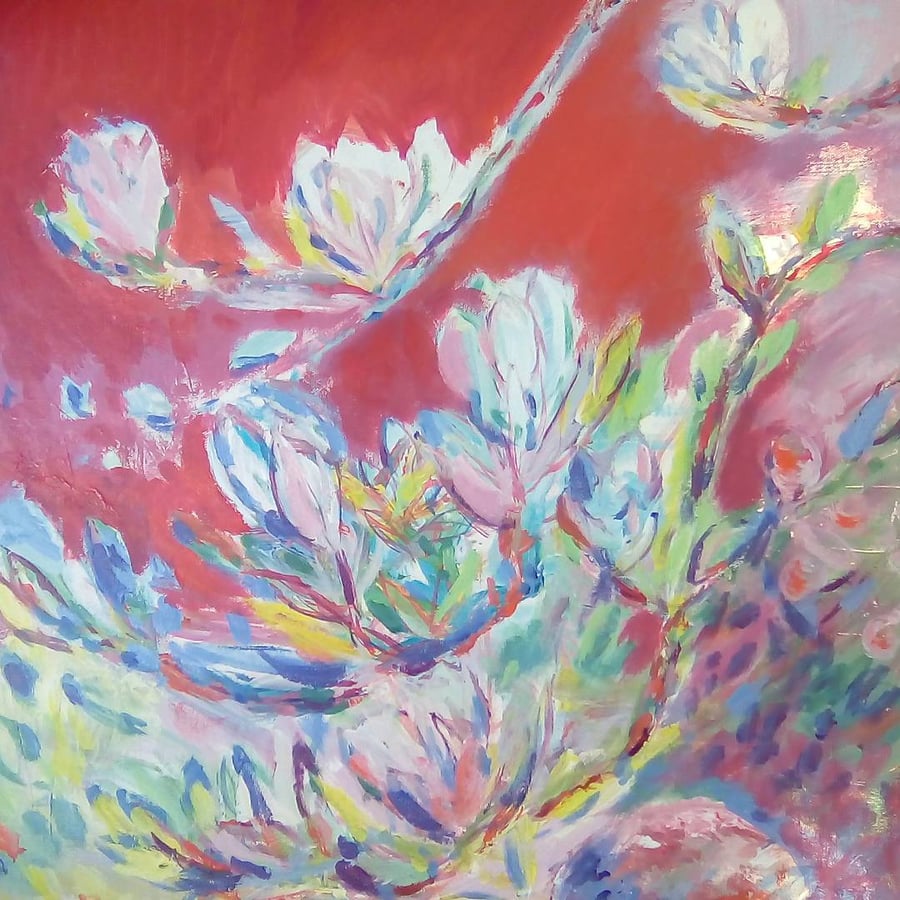 Song of Magnolias card