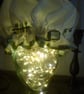 Silk Embroidered Shower Cap Luxury Frilled Ajustable Fully Waterproof Large - Image 3