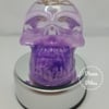 Purple Jewelled Resin Skull