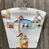 Bird House peg bag