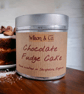 Chocolate Fudge Cake Scented Candle 230g