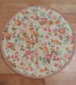 Beige Dresden plate quilted patchwork Placemat Table mat centrepiece home decor - Image 2