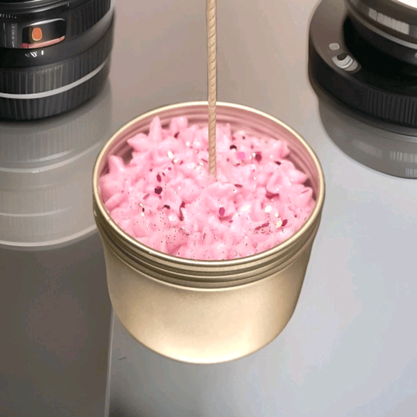 Customised handmade valentine day whipped candle gifts for her 