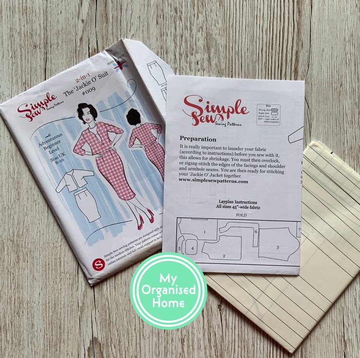 Simple Sew Jackie O Suit sewing pattern, 009, s... - Folksy