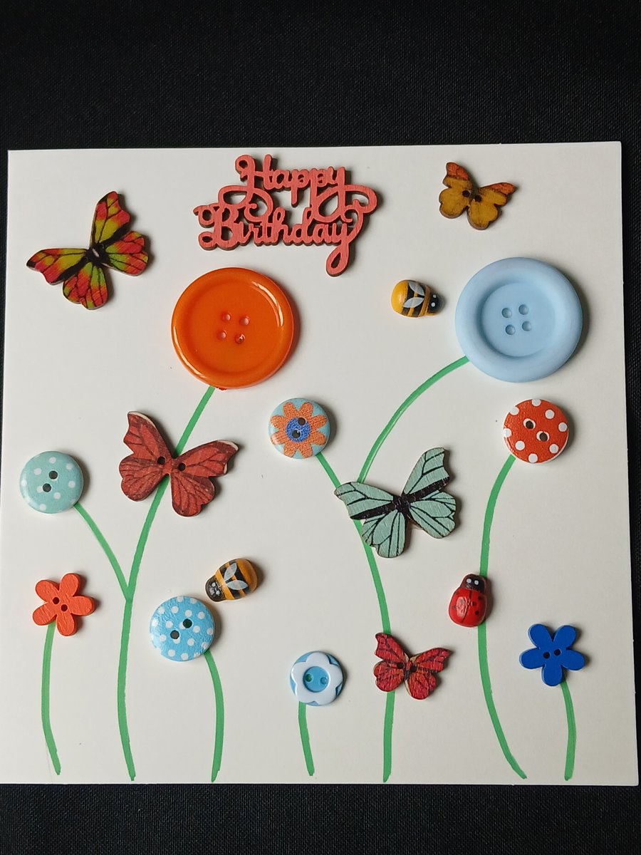 Handmade birthday card 