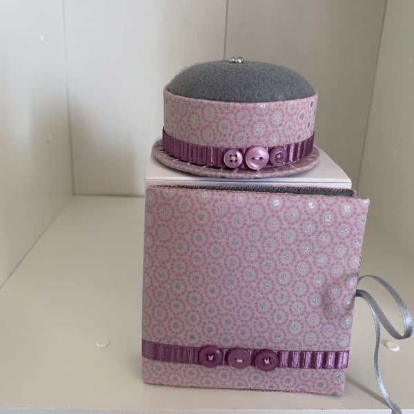 Pincushion and Needlebook Set