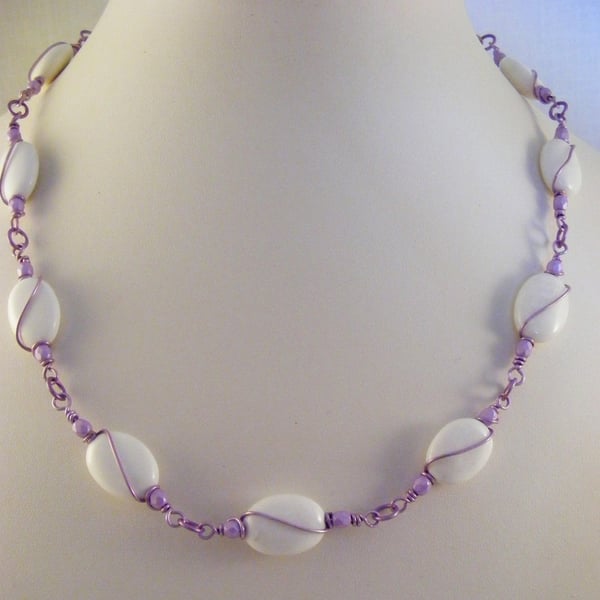 White Shell Necklace