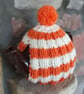 Vegan Small Tea Cosy for 2 Cup Tea Pot, Cornish Style, Hand Knitted - Image 2
