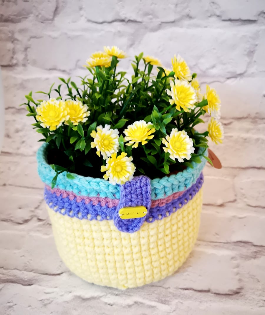 Crocheted Basket