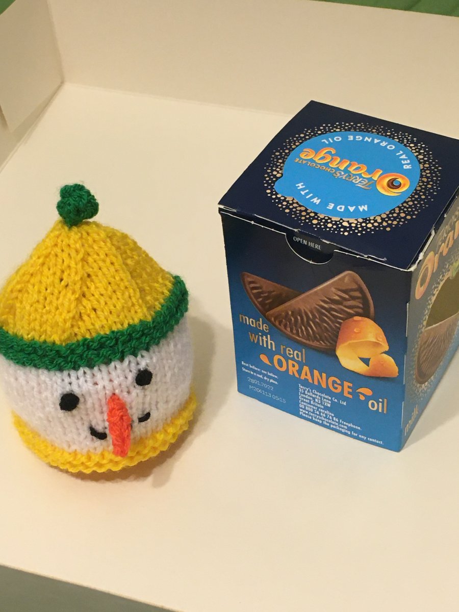 CHOCOLATE ORANGE COVER - SNOWMAN