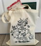 Illustrated “Life’s Better In The Garden” Printed Tote Bag  - Image 1