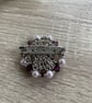 Gorgeous beaded brooch  - Image 4