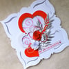 Luxury Handmade Valentine's Day Card