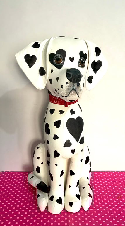 Heart Dalmatian Keepsake