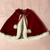 Christmas Velvet cape