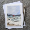 Rising Tide. Blank Card. Original Painting. 260167