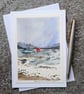 Rising Tide. Blank Card. Original Painting. 260167