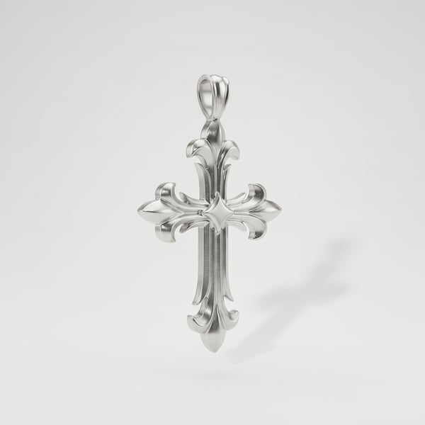 Sterling Silver Cross Necklace