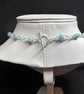 Amazonite Fusion Wire Wrapped Necklace - Image 10