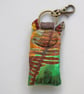 Cate, original printed and embroidered keychain - Image 3