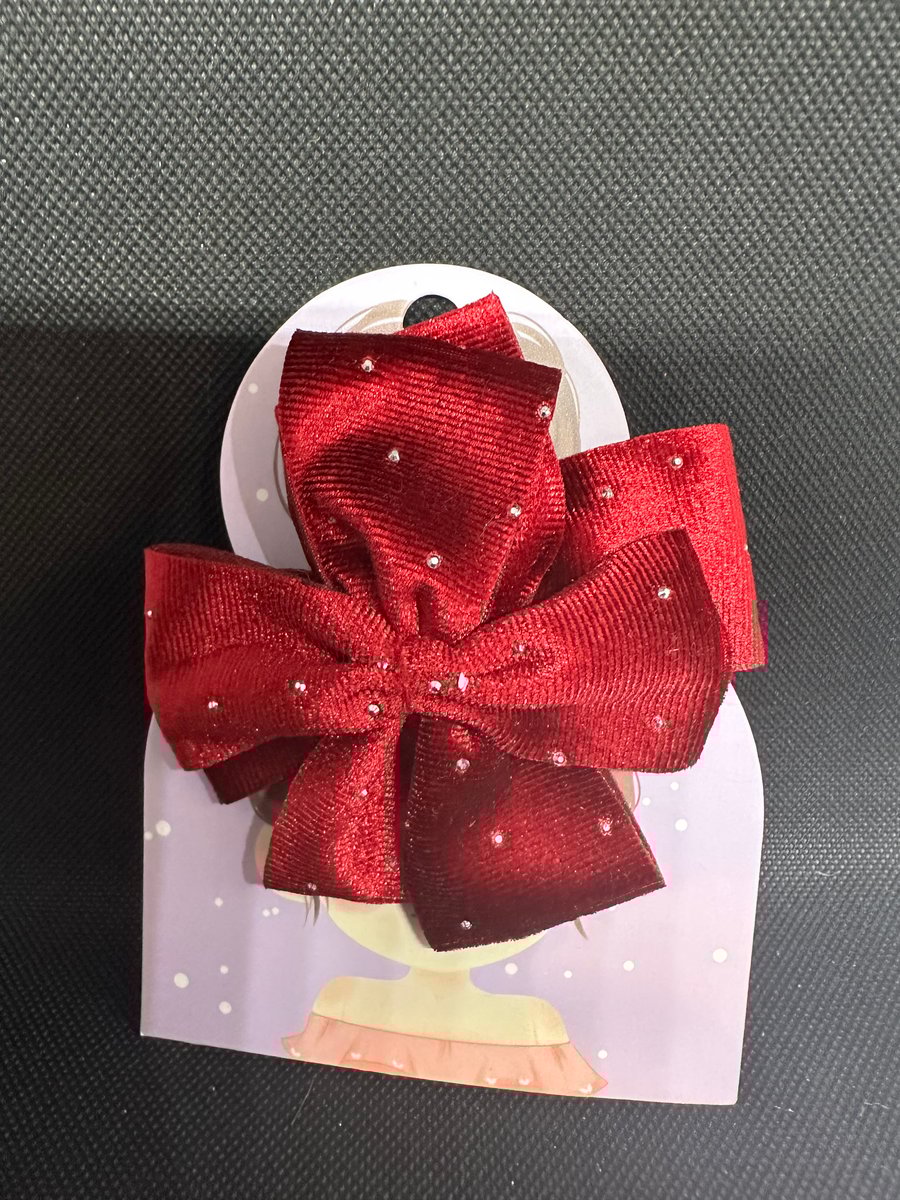 Christmas themes Hair Bows –  Alligator Clip Design