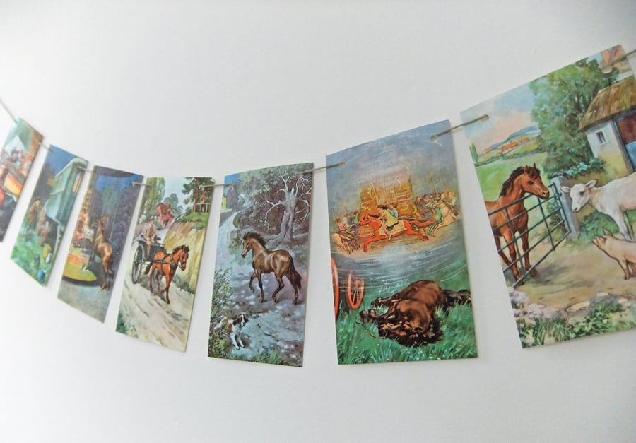 The Discontented Pony Paper Bunting 