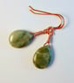 Tree Agate & Copper Teardrop Earrings - Birthday, Anniversary, Gifts For Her - Image 6