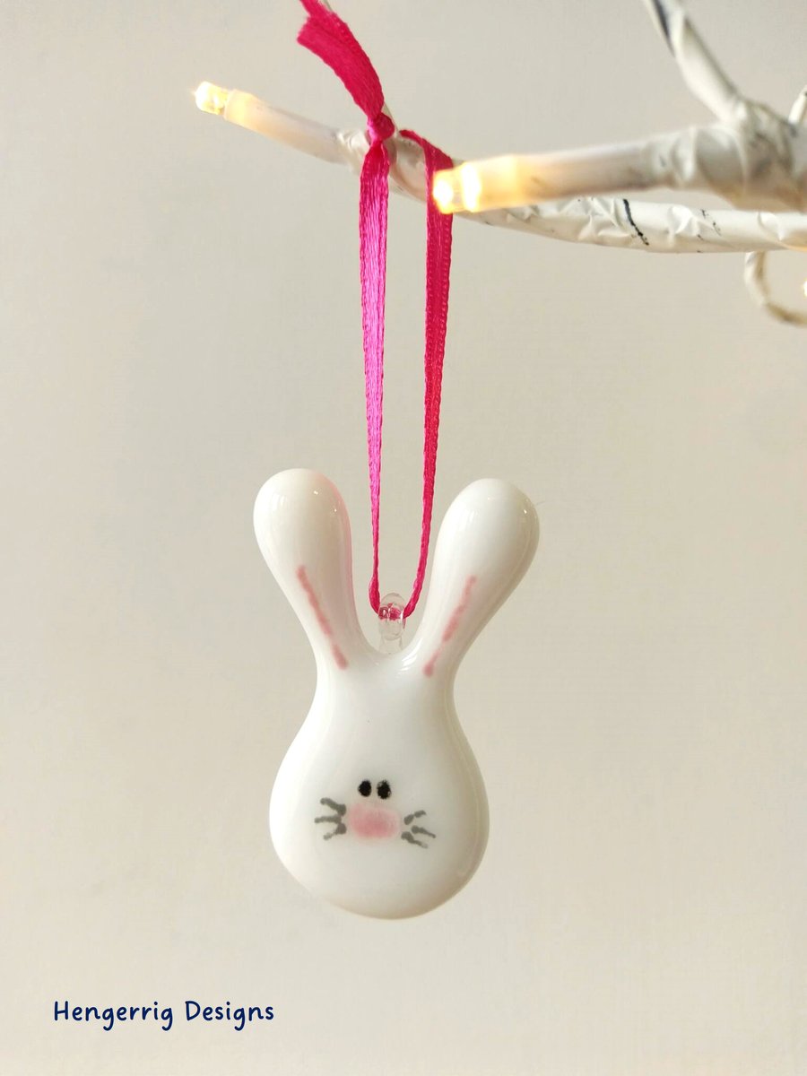 Fused Glass Bunny
