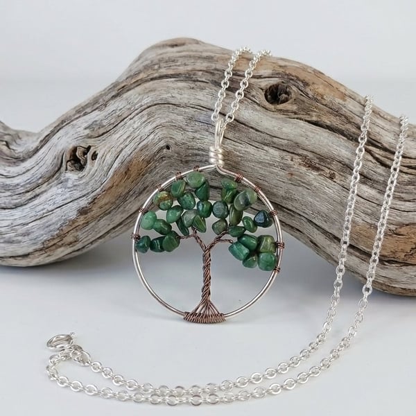 Wire Tree Of Life Necklace