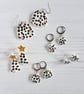 Christmas Leopard print earrings CHOOSE YOUR STYLE - Image 1