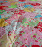 Patchwork Quilt Hexagon bedspread Single Size Throw - Image 2