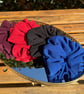 Disco Party Sparkle Scrunchies, Silver Metallic Glitter Oversized XXL Scrunchies - Image 2