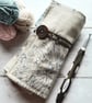 Oatmeal & Fauna Crochet Hook Roll