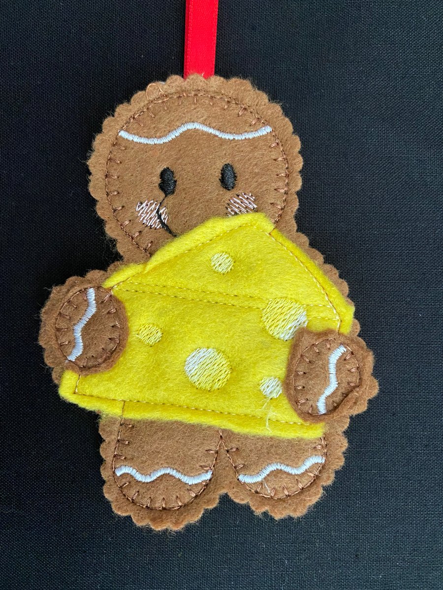 Gingerbread With Cheese Decoration