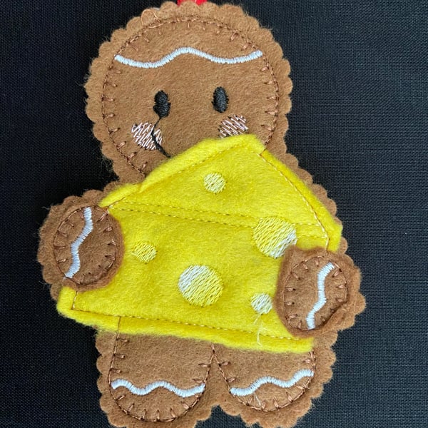 Gingerbread With Cheese Decoration