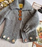 Cream Hedgehog Cardigan  - Image 7