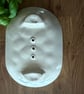 Ceramic oval acorn soap holder - Image 6
